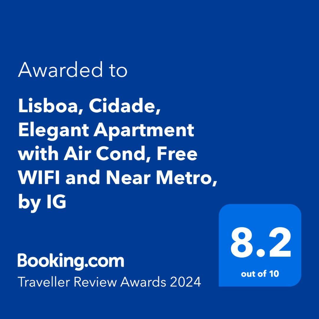 Lisboa, Cidade, Elegant Apartment With Air Cond, Free Wifi And Near Metro, By Ig Kültér fotó
